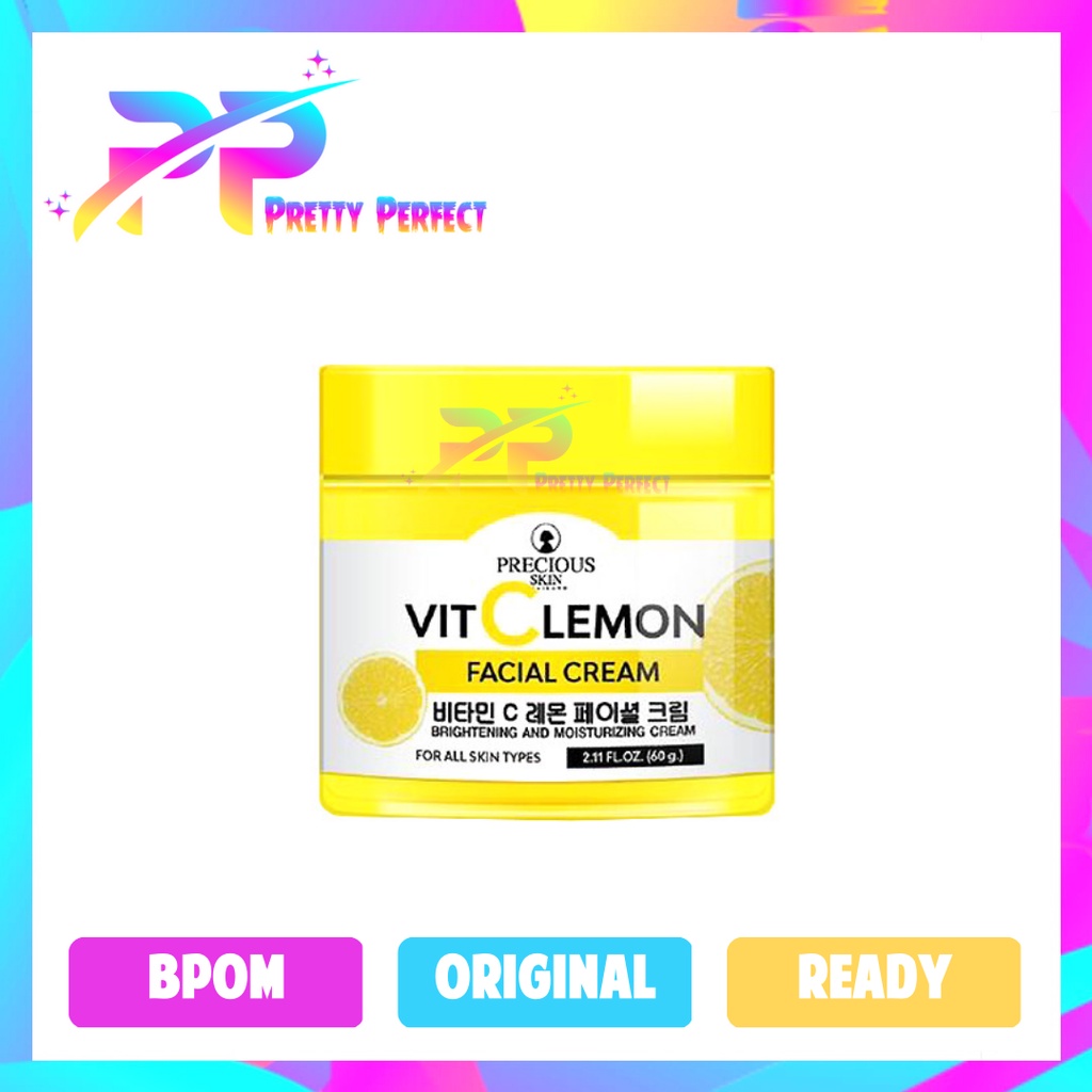 Jual Precious Skin Vitamin C Lemon Facial Cream Shopee Indonesia