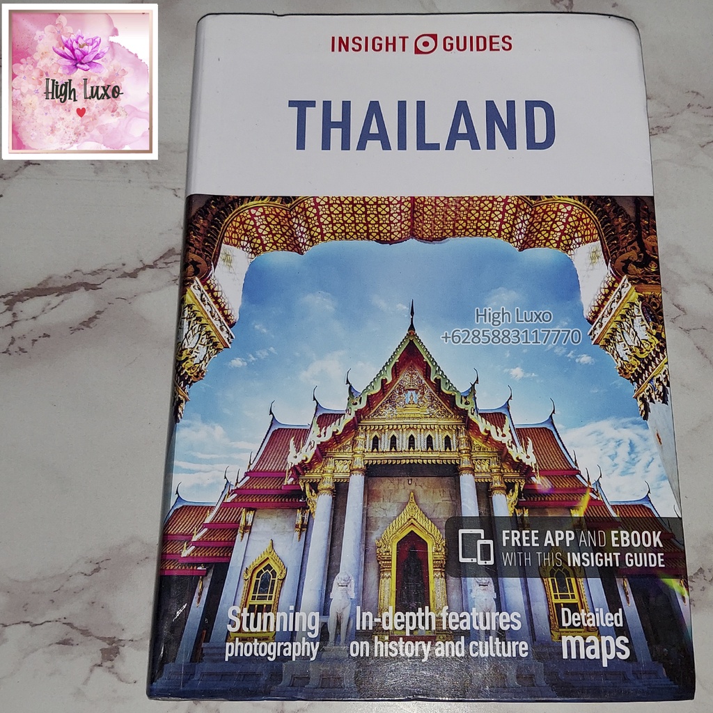 Jual Buku Travel Insight Guides Thailand Bangkok English Book Impor ...