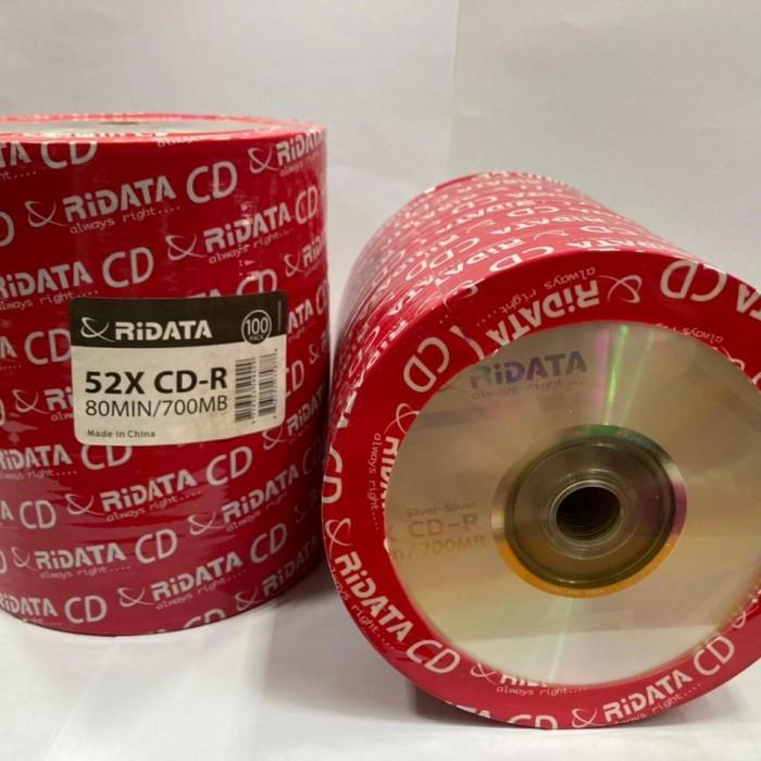 Jual Cd Blank Ridata Cdr Cd kosong cd-r isi 100 | Shopee Indonesia