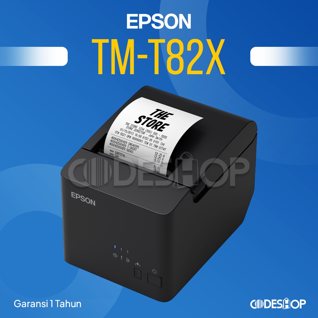 Jual Printer Kasir Epson Tmt X Cetak Struk Thermal Mm Garansi