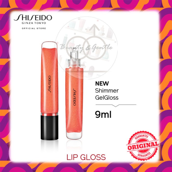 Jual ✿ BISA COD✿ PROMO Shiseido Shimmer GelGloss Gel Gloss / LipGloss 9ml /  2ml - Kogane Gold | Shopee Indonesia