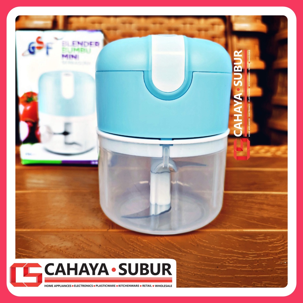 Jual Blender Bumbu Mini GSF 250ml Mini Chopper Elektrik Charge USB Cas ...