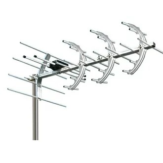 Antenne Râteau TNT UHF DVB-T WISI EB597 LTE - Aluminium 13dB