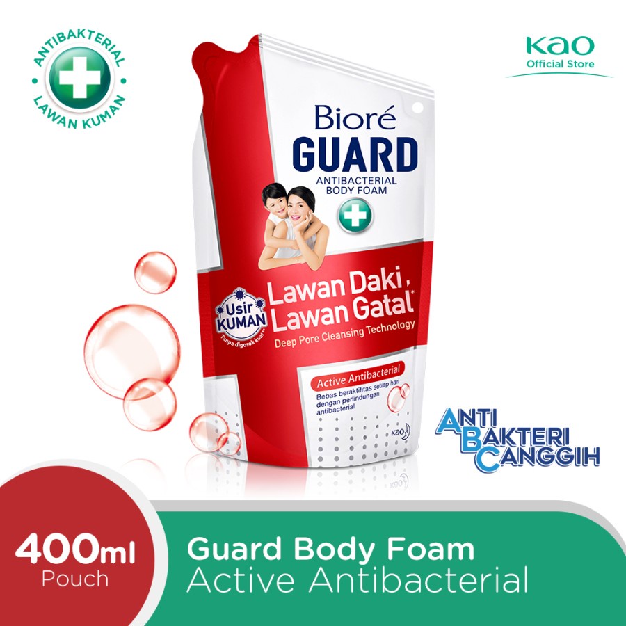 Jual Biore Guard Active Antibacterial Refill 400mL | Shopee Indonesia