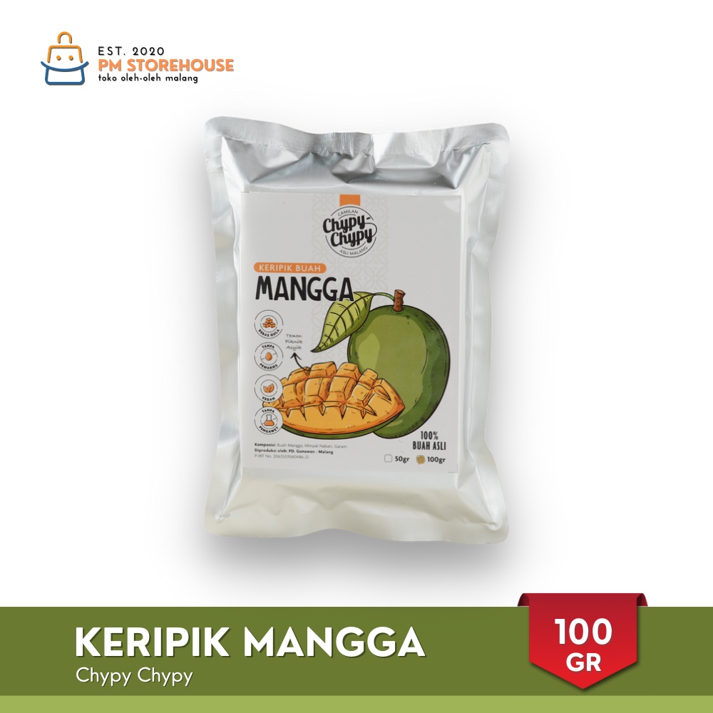 Jual Chypy Keripik Buah Kualitas Premium Keripik Kripik Mangga 100