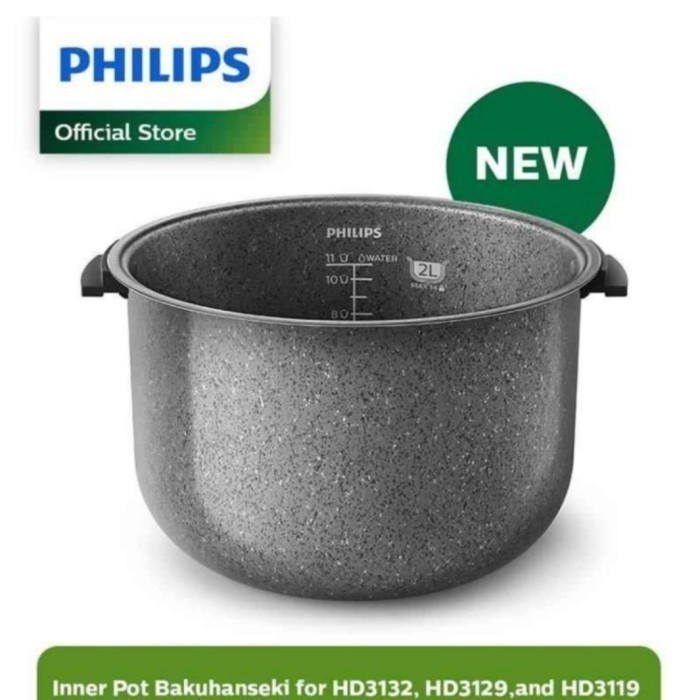 Panci Inner Pot Dalaman Rice Cooker Philips HD 3138 3132 3131 3129