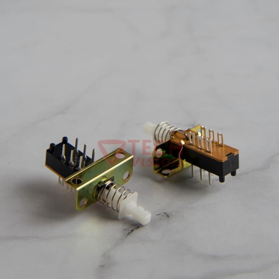 Jual Saklar Dpdt X Pin On Off Push Switch Shopee Indonesia