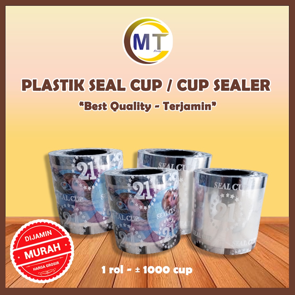 Jual Seal Cup 1 Rol Plastik Seal Cup Motif Dan Polos Cup Sealer Seal Cup Motif Kartun 5364