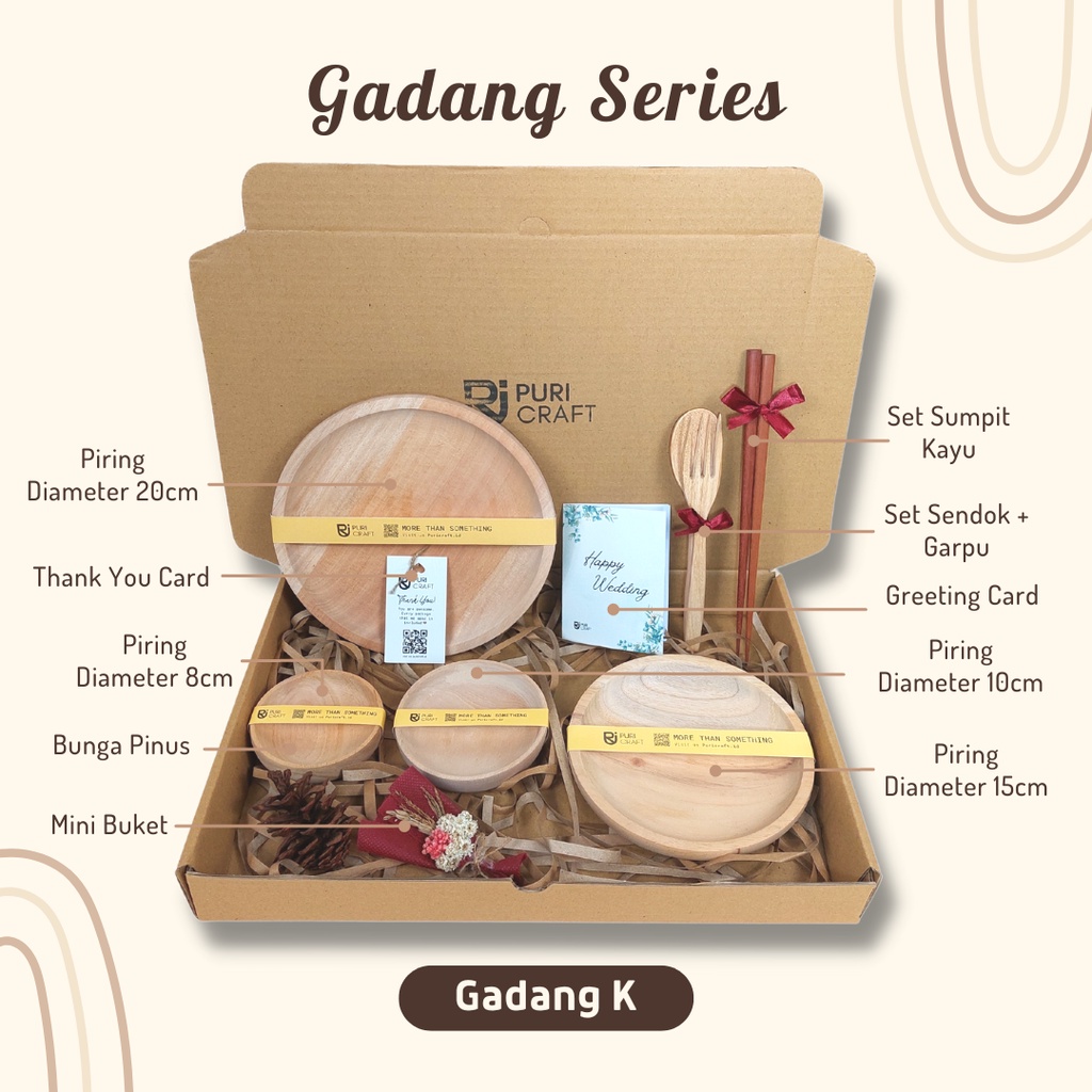 Jual GADANG Series / Kado Nikahan / Hampers Lebaran / Kado Wisuda ...