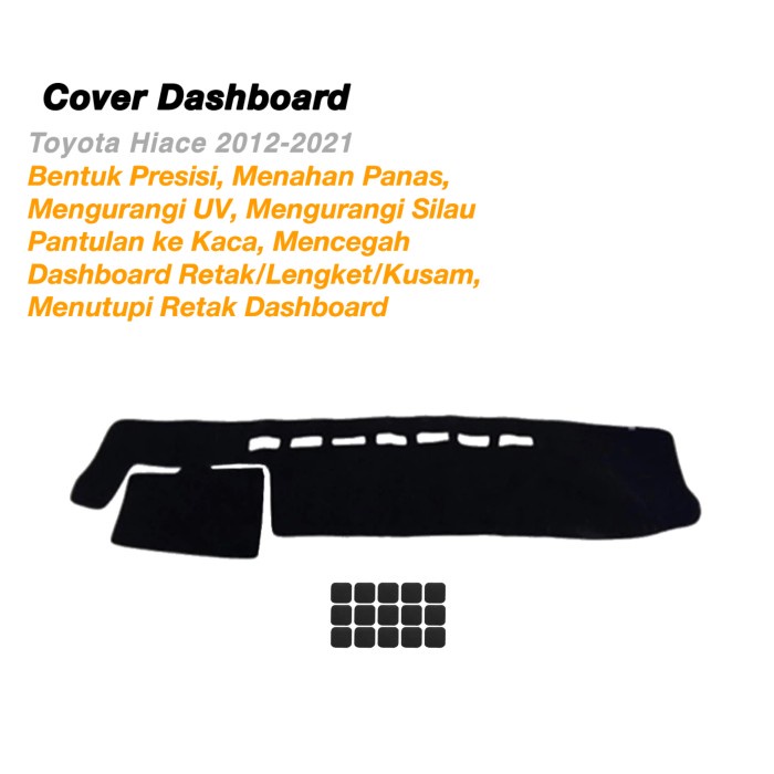 Jual COVER DASHBOARD TOYOTA HIACE (20122021) ORIGINAL Shopee Indonesia