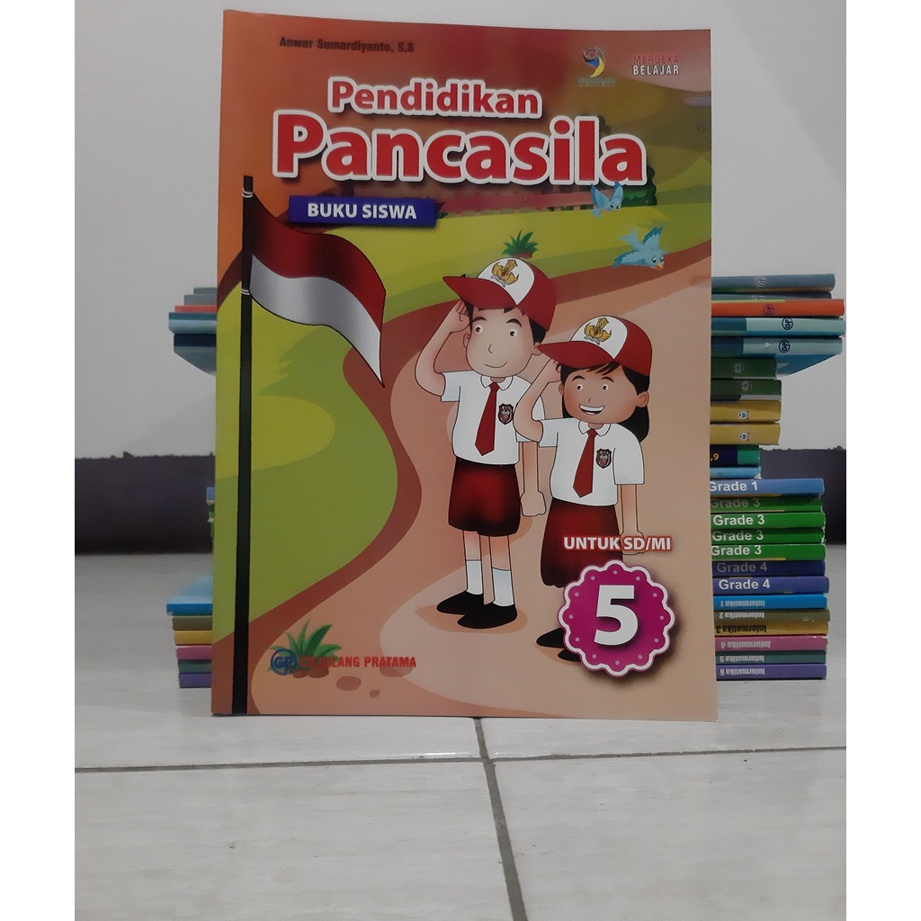 Jual Buku Siswa Pendidikan Pancasila Sd Mi Kelas 5 Kurikulum Merdeka Gp