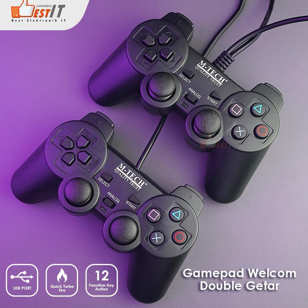 Jual Joystik Gamepad Dual Controller USB PC Joystick - GAMEPAD DUAL ...