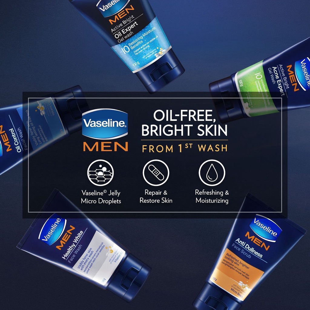 Jual VASELINE MEN FACIAL WASH | Shopee Indonesia