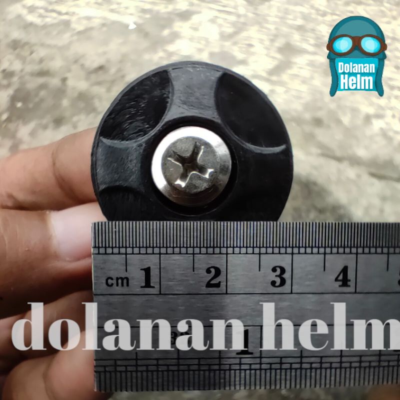 Jual Baut Helm KYT Forza / INK Cx390 Klasik Batman / Scoopy Model Lama