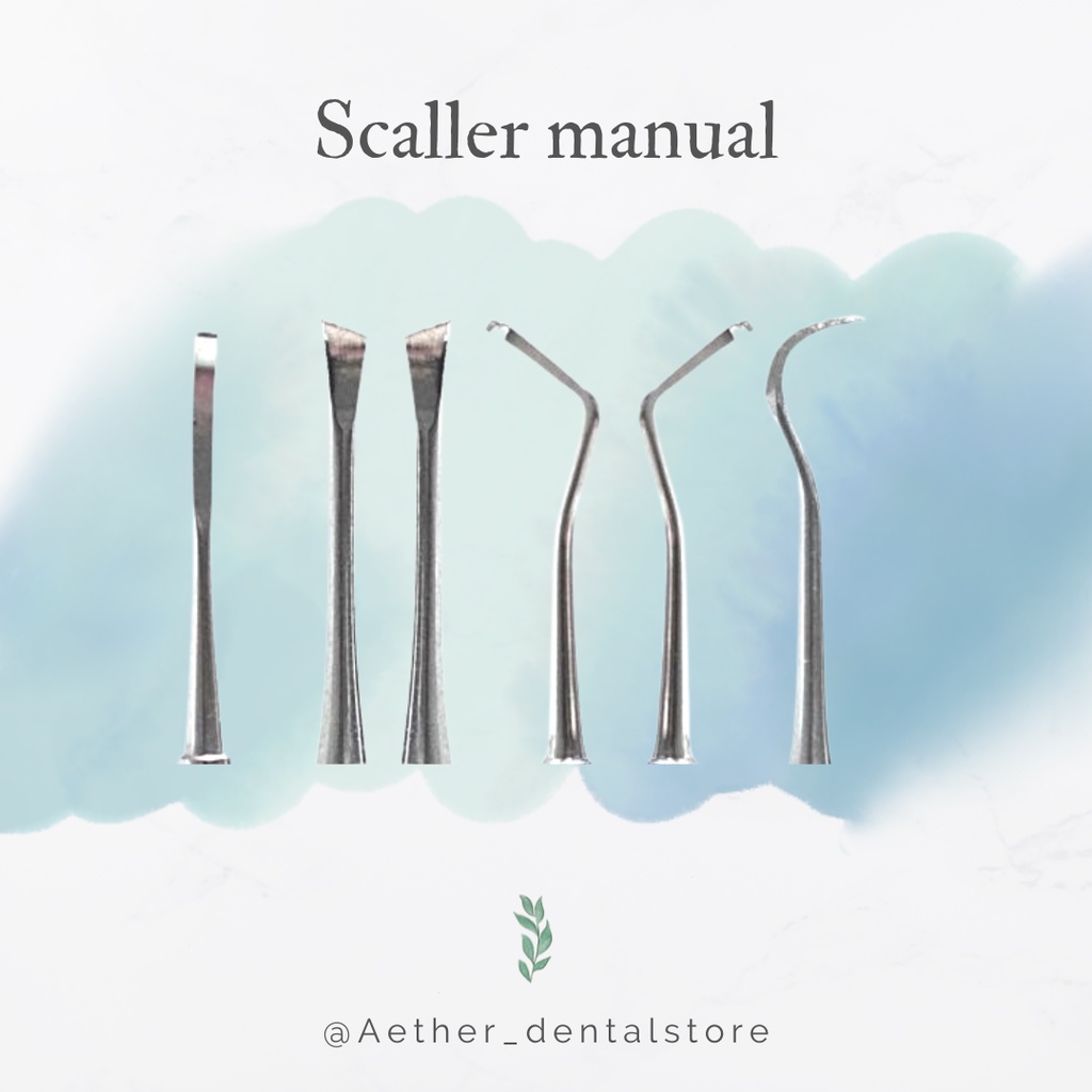 Jual Scaller Manual II Dental Scaler II Sickle II Chisel II Wings II