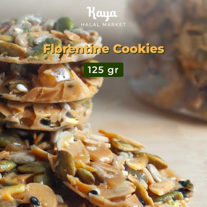 Jual Florentine Cookies / Crispy Caramel Mix Nuts Cookies by Chaca Cookies Shopee Indonesia