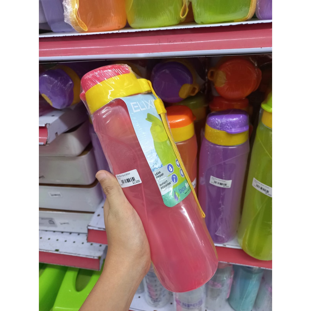 Jual Botol Elixir Sport 800ml Polos | Botol Minum Plastik GBU | Shopee ...