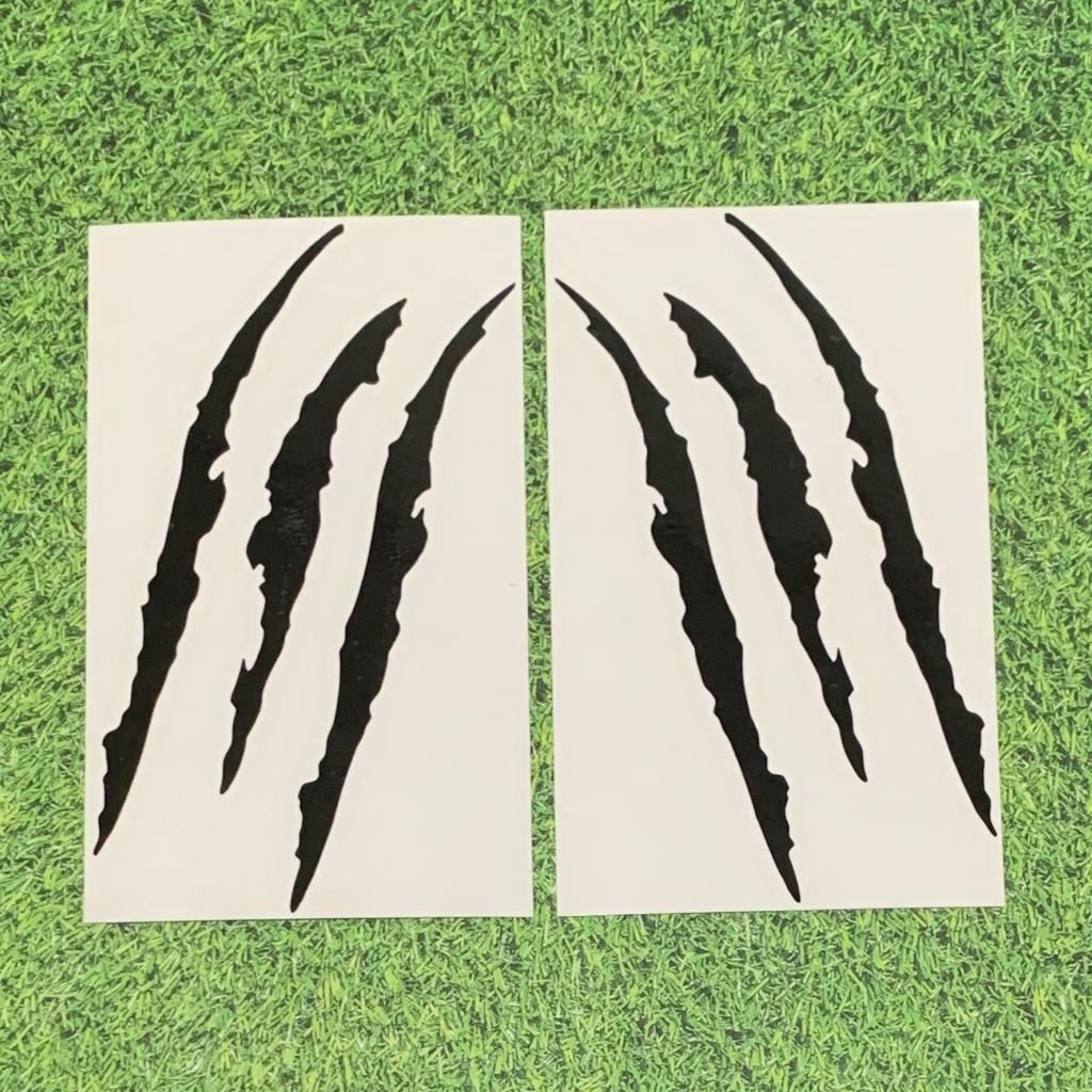 Jual Stiker Cakar Monster motor keren kiri kanan cutting sticker ...