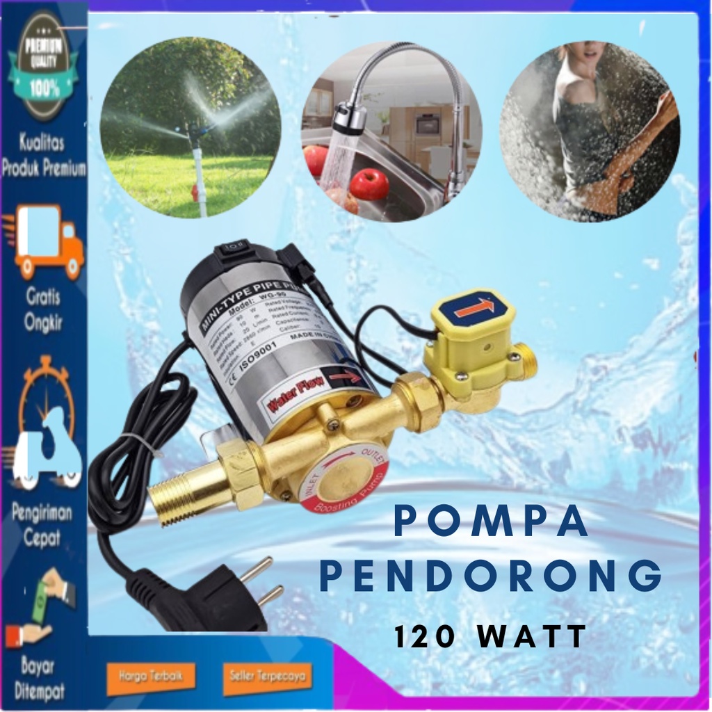 Jual Pompa Pendorong Air Bertegangan 120watt Booster Pump 120w