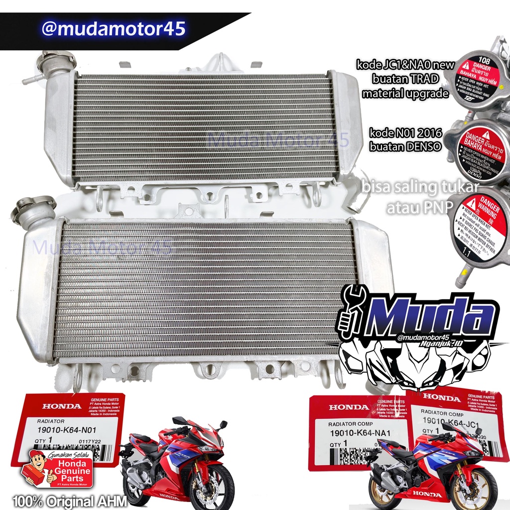 radiator cbr 250r