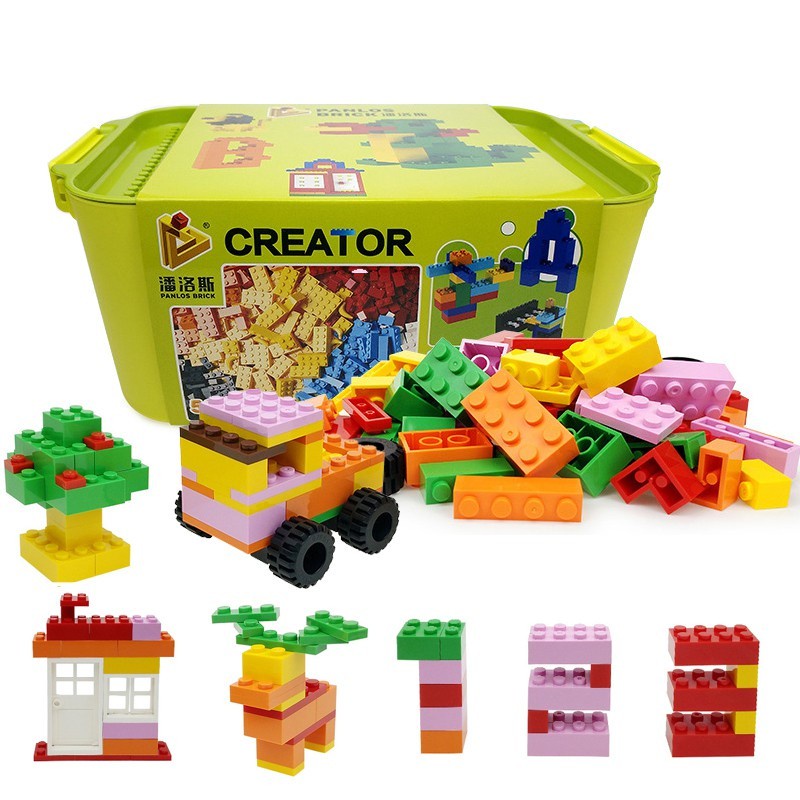 Jual Mainan Block Creator Panlos Brick 500 pcs Box No.601005 | Shopee ...