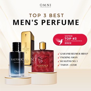 VOTED TOP 3 BEST Men Perfume of ALL TIME ALL TIME 2022 2021 2020 Bundling Package Set 3 Parfum Pria Terbaik di Dunia by Omni Fragrance