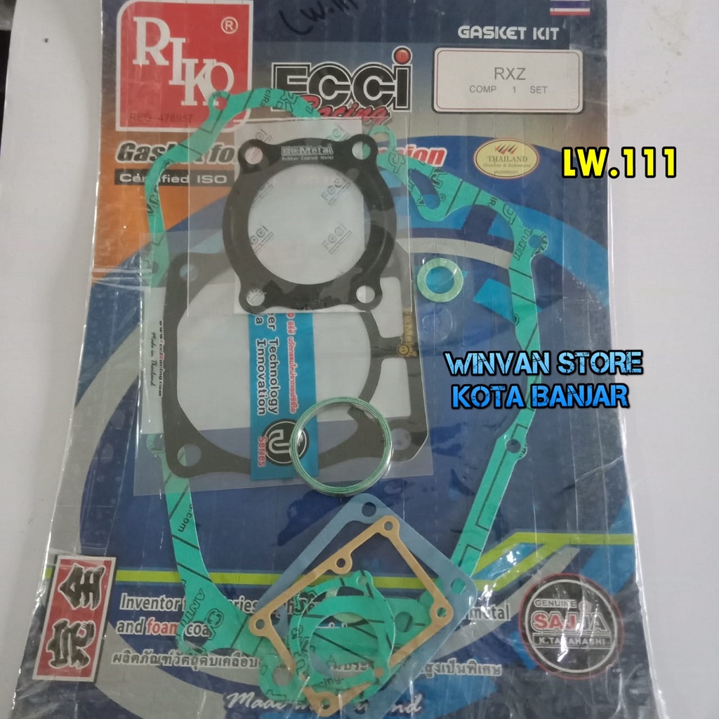 Jual PACKING PAKING GASKET FULLSET FULL SET RXZ RX Z RZR RIKO THAILAND Shopee Indonesia