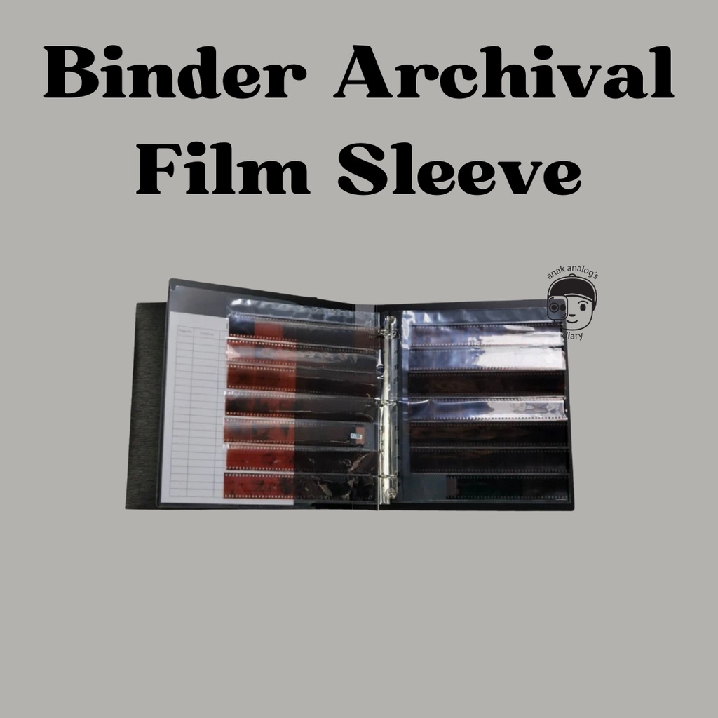 Jual Film Binder Roll Film Archival Negative Film Sleeve Archival