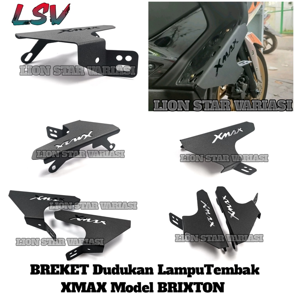 Jual Breket Dudukan Lampu Tembak Xmax Breket Dudukan Lampu Xmax Model