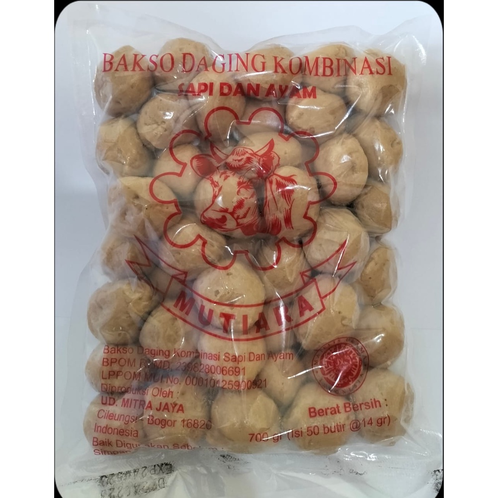 Jual Bakso Daging Sapi Dan Ayam Sb Mutiara Premium Shopee Indonesia