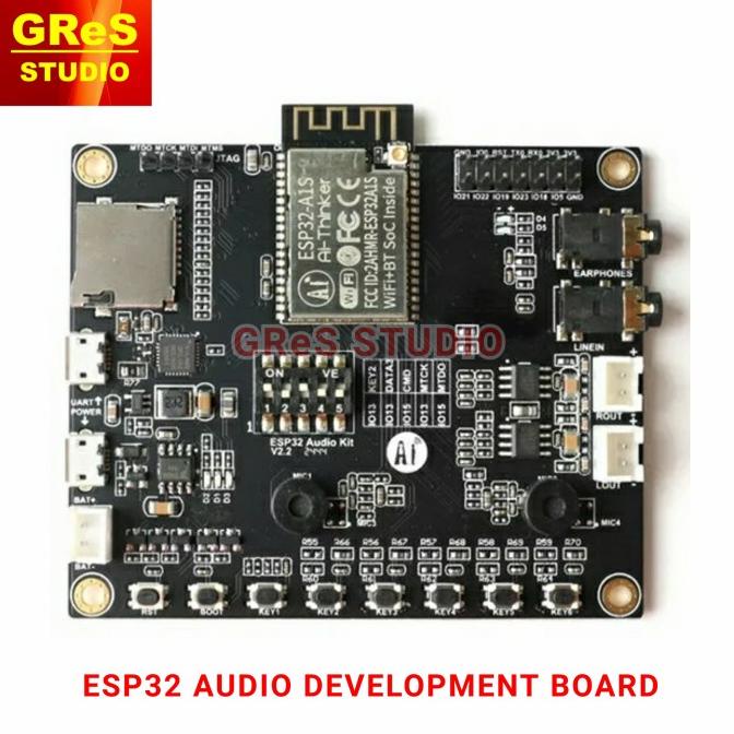 Jual ESP32 Audio Kit WiFi+Bluetooth Module ESP32 Serial To WiFi - ESP32 ...