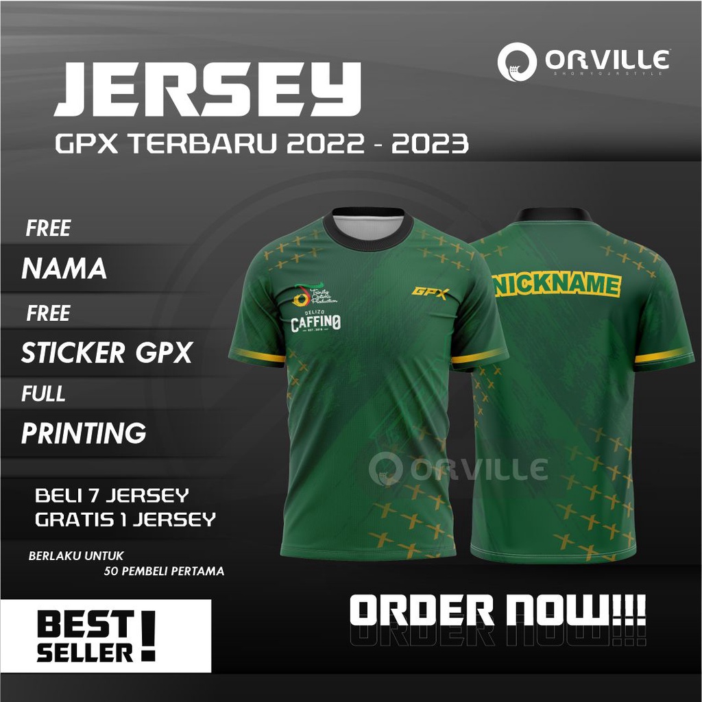 Jual JERSEY GPX GENG KAPAK TERBARU 20222023 FREE NICKNAME & STICKER