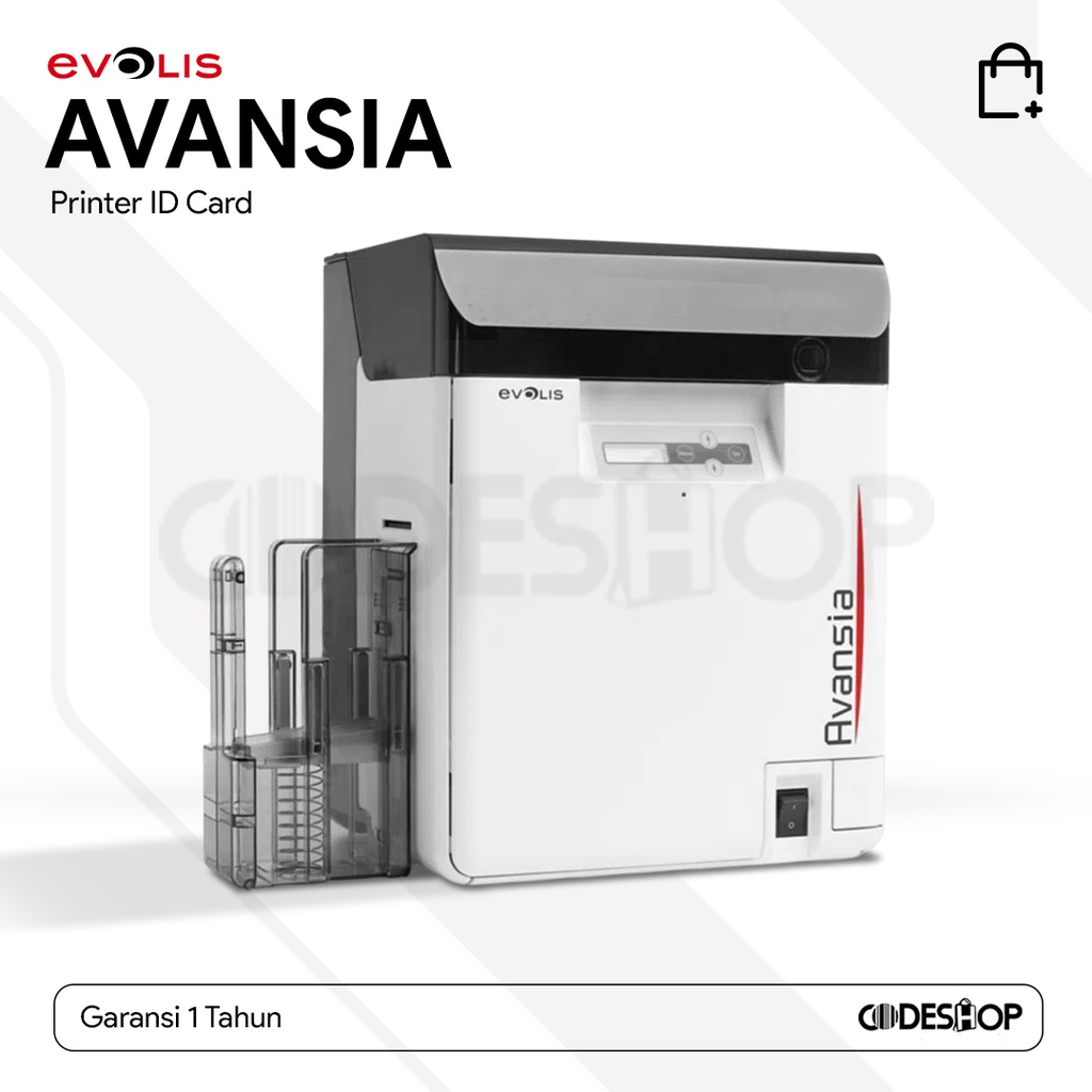 Jual ID Card Printer Evolis Avansia Cetak Kartu Retransfer Film Satu ...