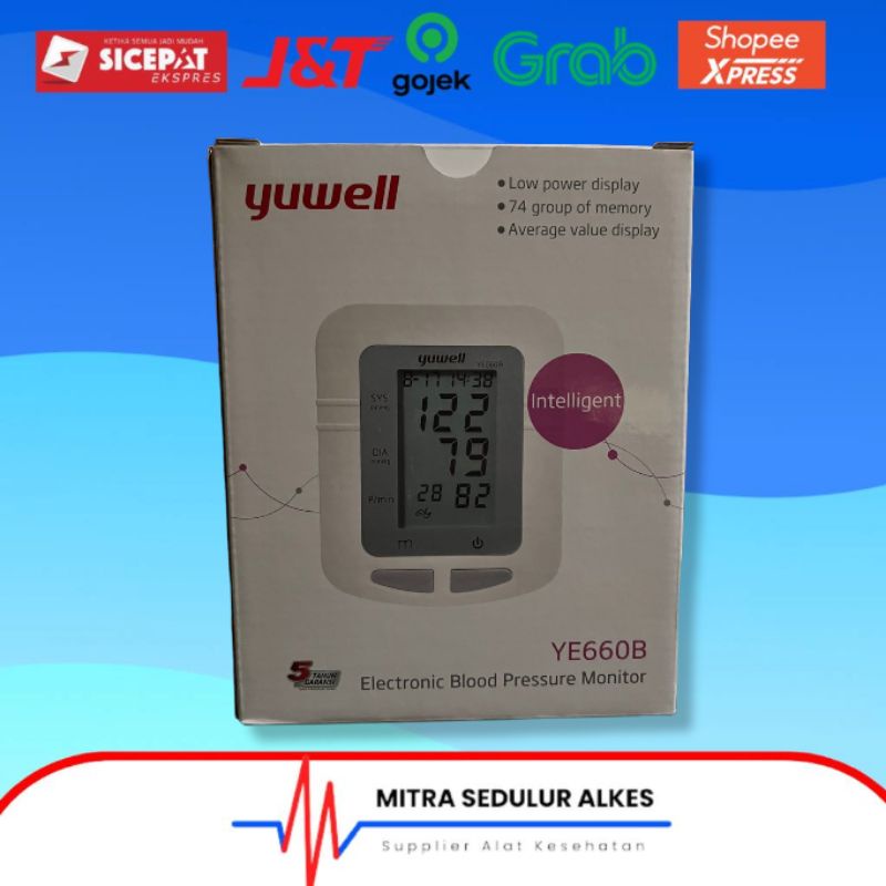 Jual Tensimeter Digital Yuwell YE-660B | Tensi Digital | Alat Ukur ...