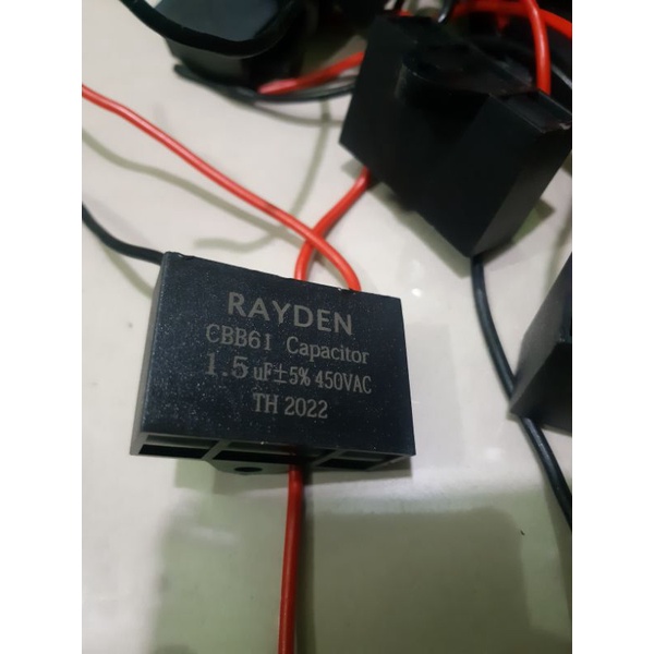 Jual KAPASITOR Kipas angin 1,5 uF 450VAC / Capasitor 1,5 mikro Shopee