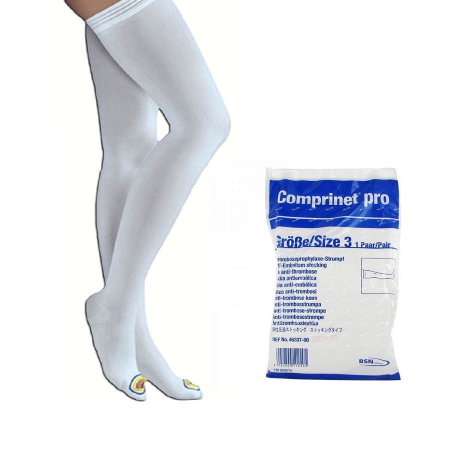 Jual JOBST COMPRINET PRO THIGH WHITE REGULER SIZE S / M / L - stoking ...