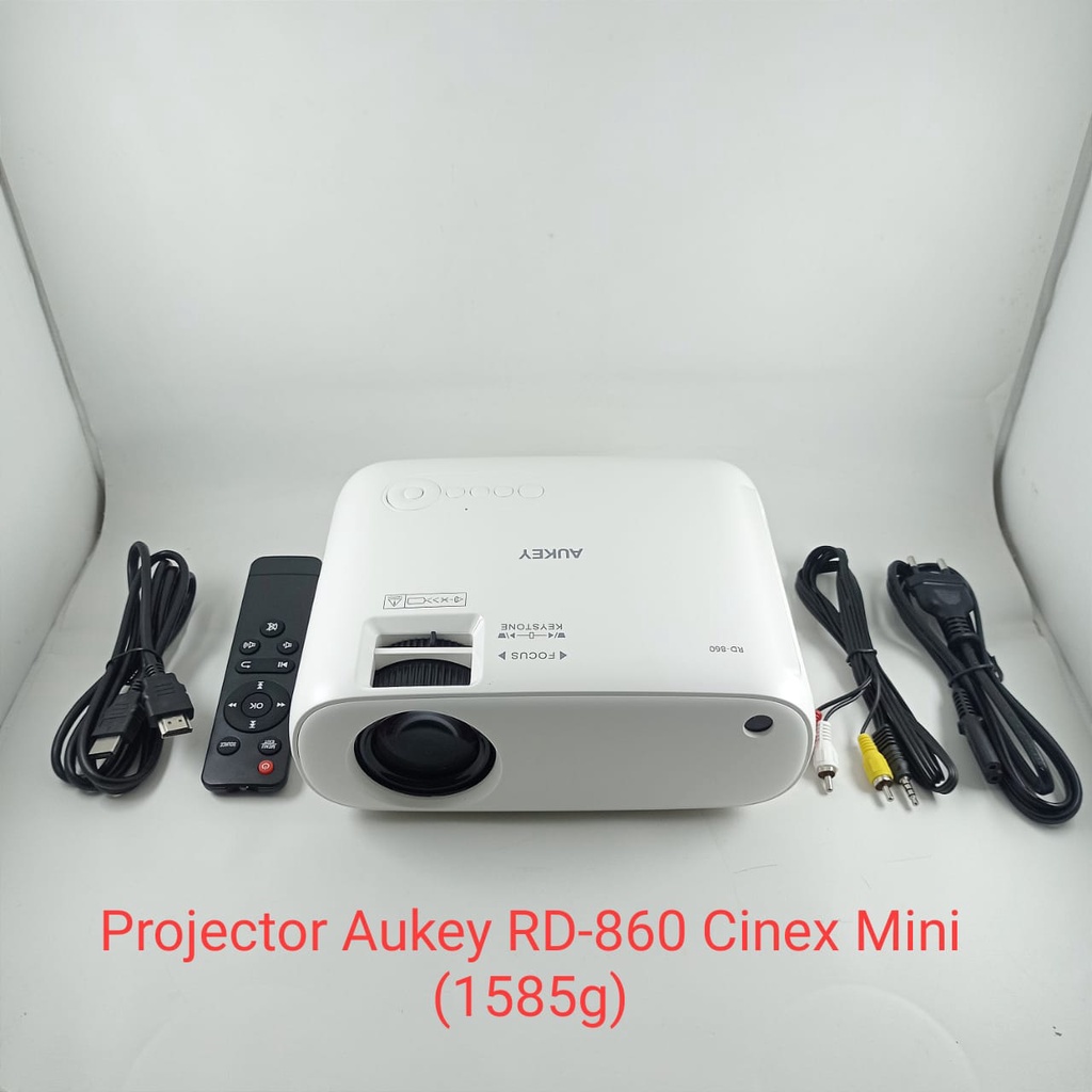 Jual LCD PROJECTOR AUKEY RD-860 WHITE/BLACK | Shopee Indonesia