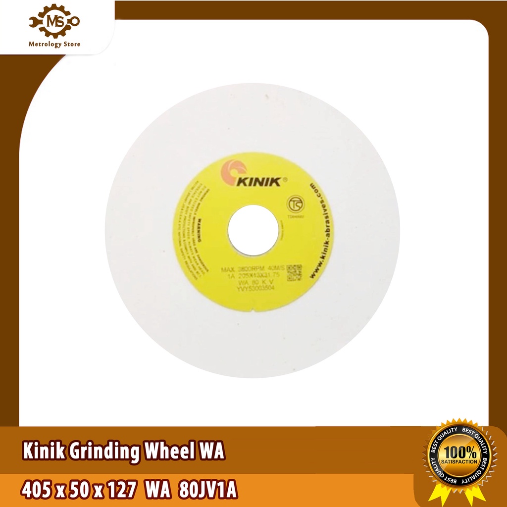 Jual Kinik Grinding Wheel WA 405 x 50 x 127 WA 80JV1A | Shopee Indonesia