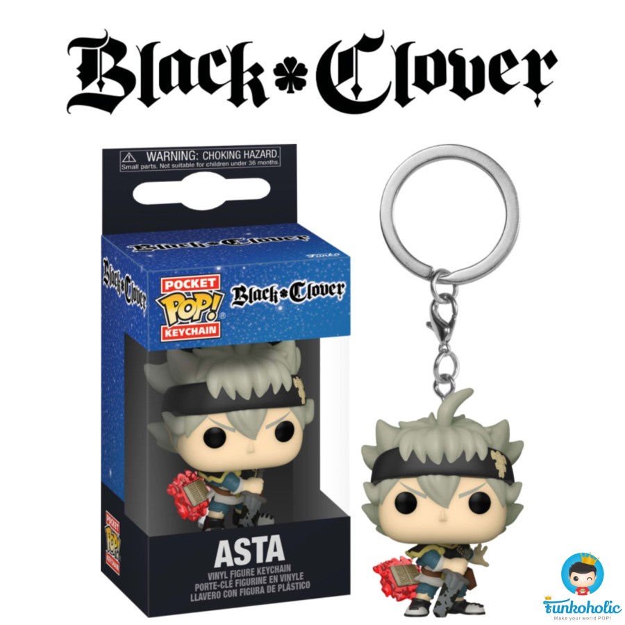 Jual Funko Pocket POP! Keychain Animation Black Clover - Asta | Shopee ...
