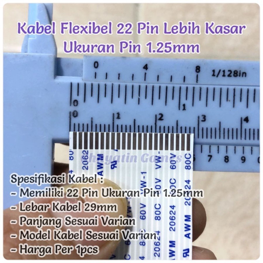 Jual Kabel Flexibel Pin Lebih Kasar Model Panjang Varian Jarak