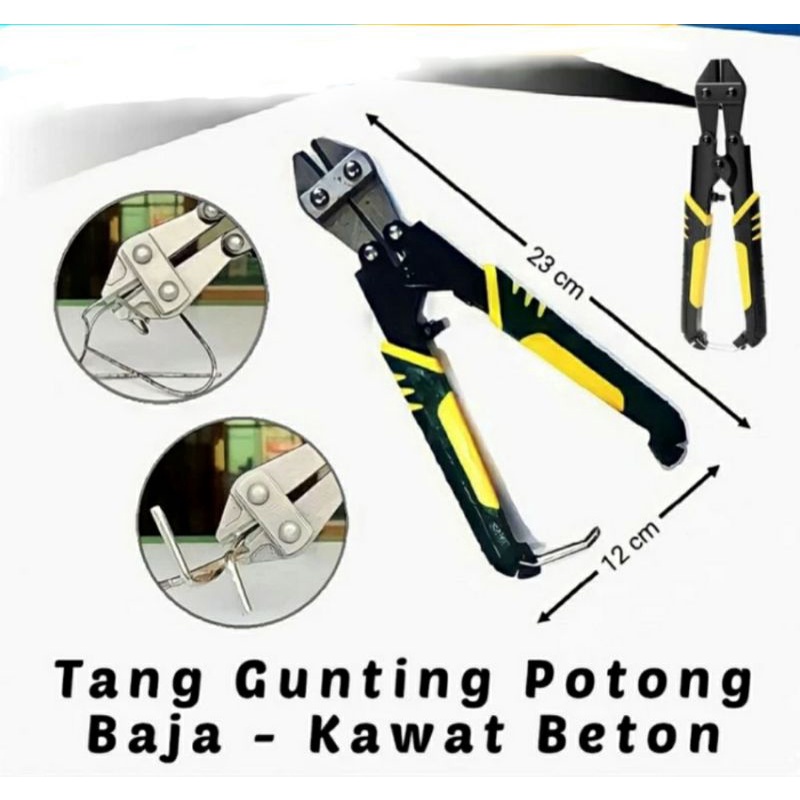 Jual Tang Gunting Potong Baja Kawat Besi Kawat Beton Shopee Indonesia