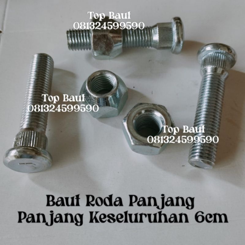 Jual MINIMAL ORDER 10 PCS baut roda kijang panjang innova corrolla ...