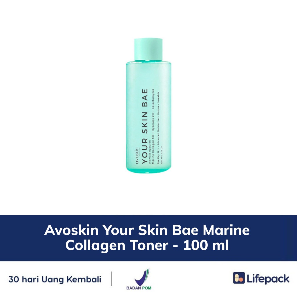Jual Avoskin Your Skin Bae Marine Collagen Toner - 100 ml - LIFEPACK ...