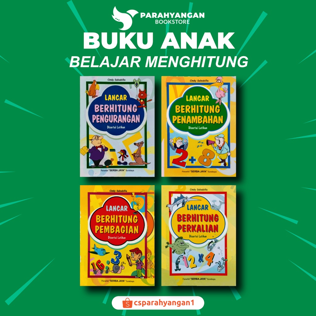 Jual Buku Belajar Menghitung Angka, Buku Anak Anak | Shopee Indonesia