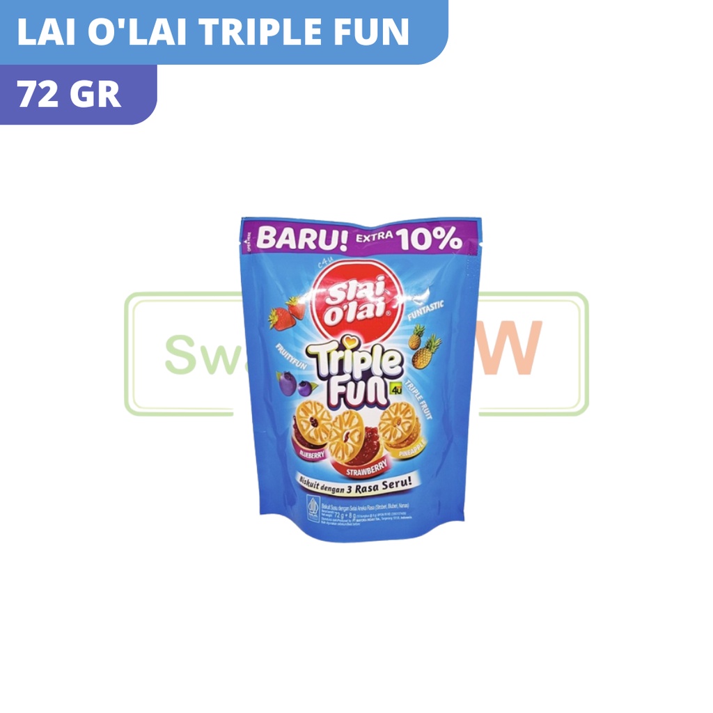 Jual SLAI O'LAI TRIPLE FUN 72GR | Shopee Indonesia