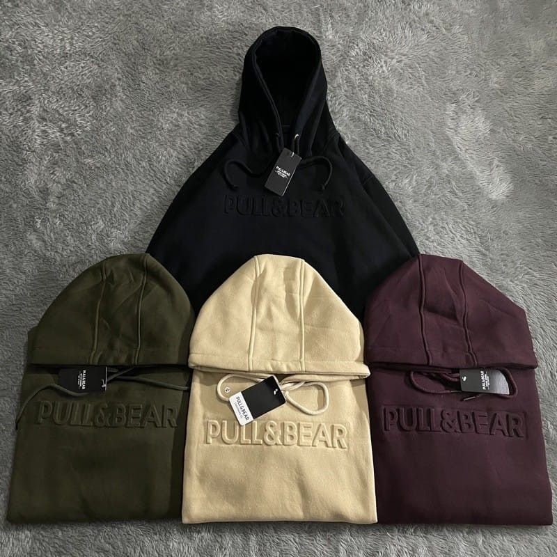 Ukuran hoodie pull and bear sale