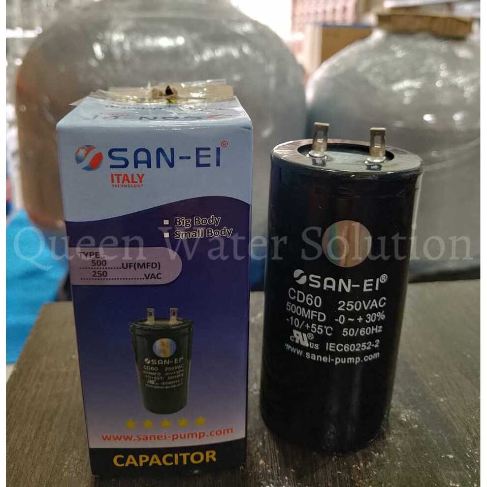 Jual Kapasitor Sanei Starting Uf Vac Shopee Indonesia