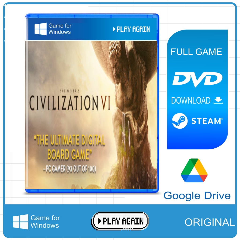 Jual Sid Meiers Civilization VI Digital Deluxe [PC Games] | Shopee ...