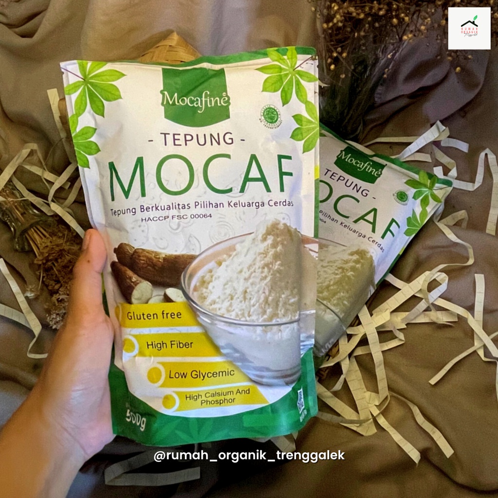 Jual Mocafine Tepung Mocaf - Tepung Gluten Free - Organik - 500 gr ...