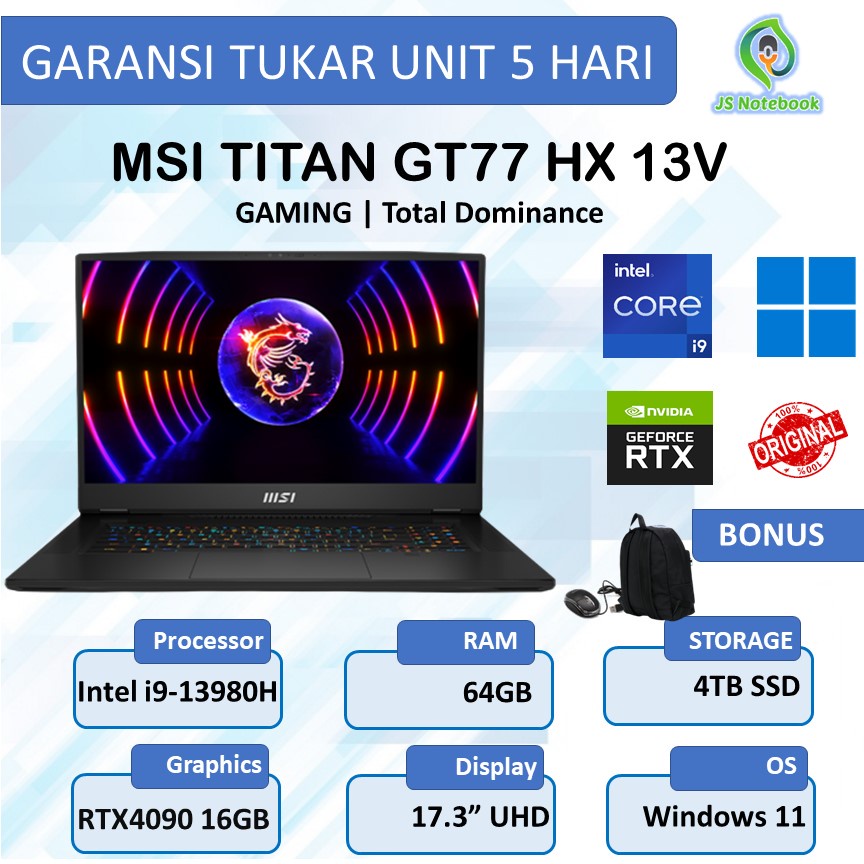 Touche De Rechange Pour Clavier MSI Titan GT77HX - Réf IN178 - Occasion
